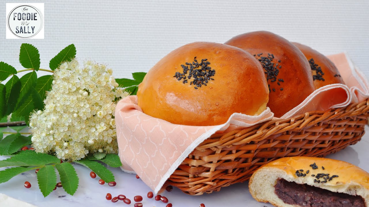 Azuki Bean Bun | 紅豆麵包 ｜ Anpan | 中種法 ｜ENG SUB 中文字幕