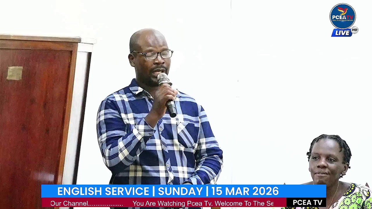 🔴LIVE: ENGLISH SERVICE | SUNDAY |  15 MARCH 2026