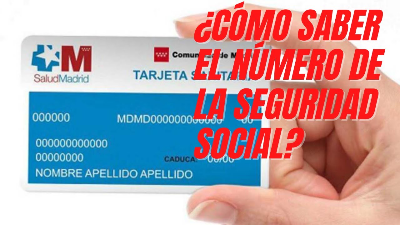 &iquest;C&Oacute;MO saber tu N&Uacute;MERO DE AFILIACI&Oacute;N a la SEGURIDAD SOCIAL?
