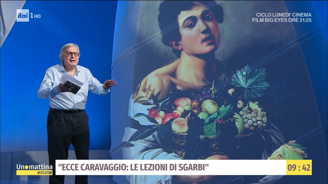Ecce Caravaggio: le lezioni di Sgarbi - Unomattina estate - 09/08/2021