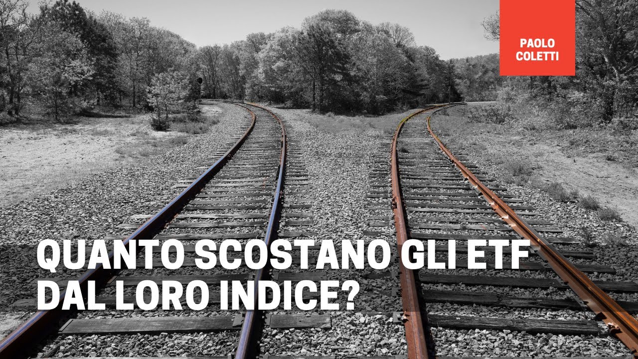 Il TER degli ETF &egrave; l'unico costo? | analisi sul tracking error