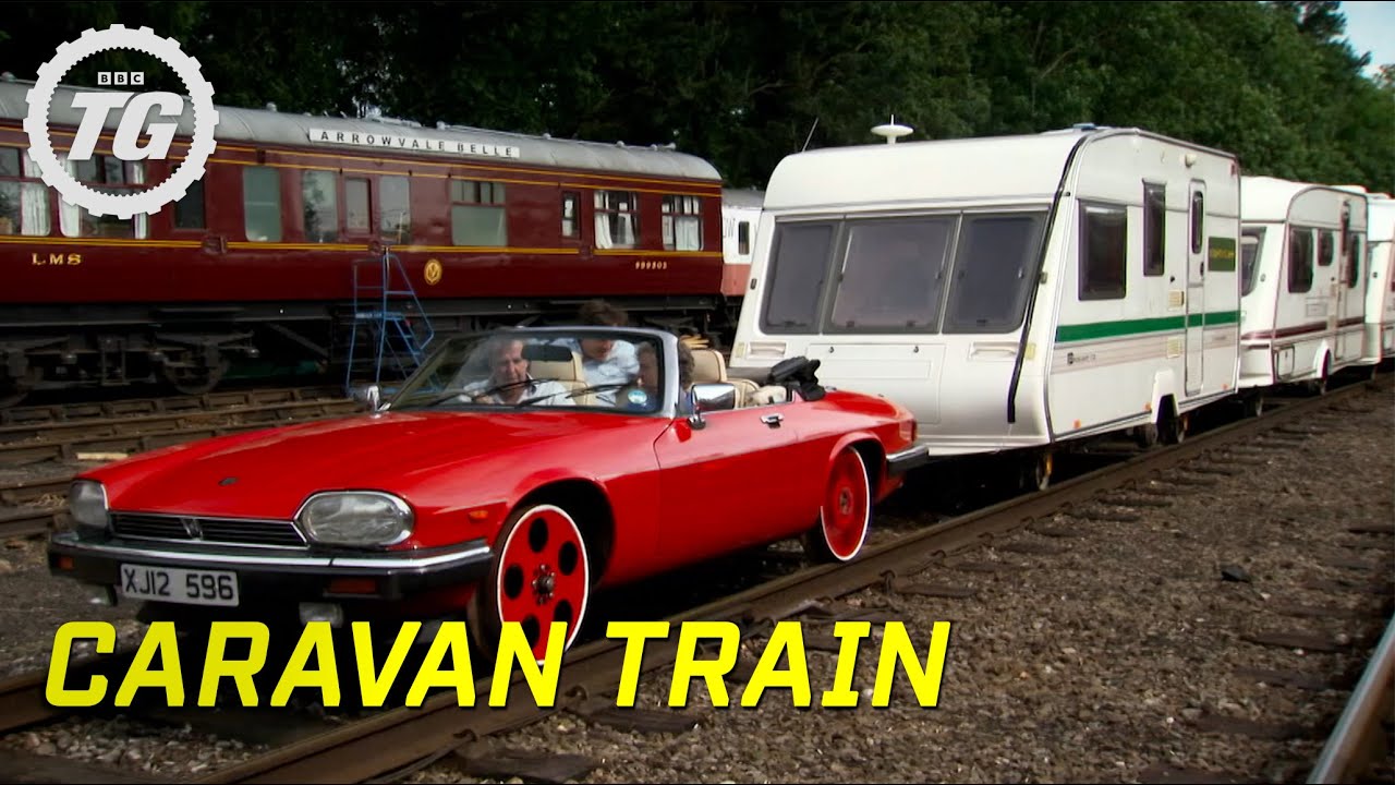 Caravan Train Part 1 | Top Gear | BBC