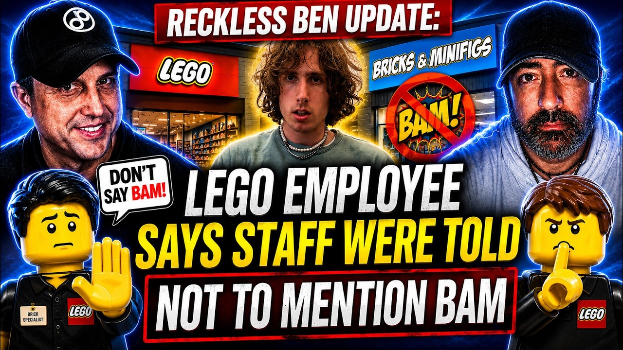 Новости от Reckless Ben: сотрудник LEGO рассказал, что персоналу запретили упоминать BAM