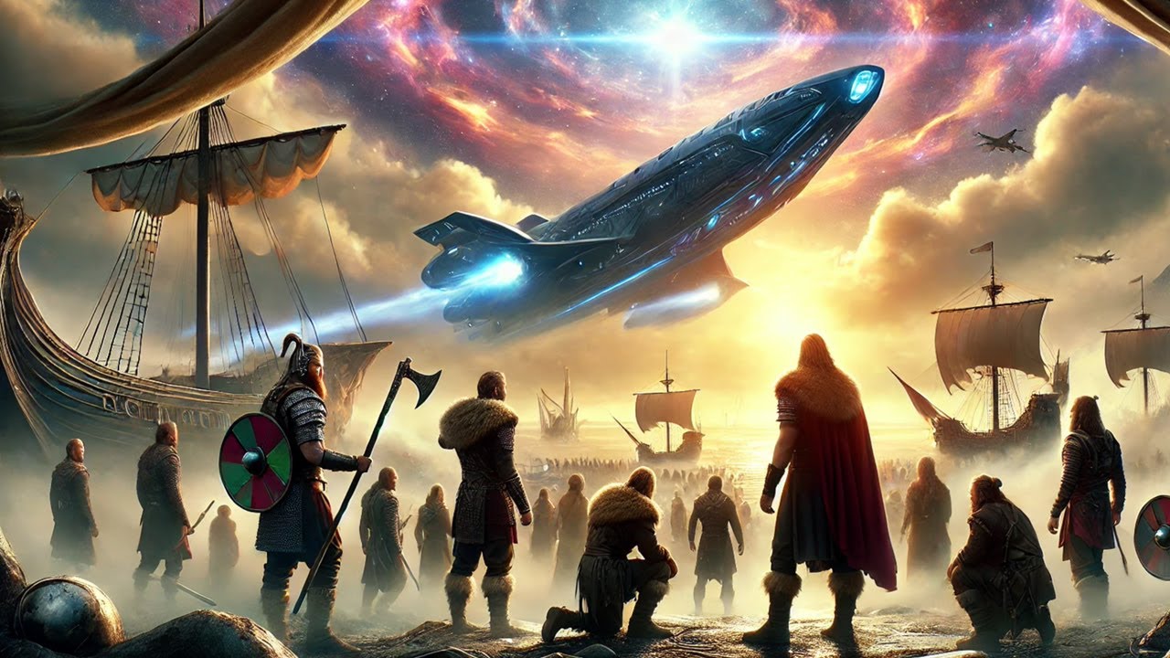 Vikingov&eacute; a Vesm&iacute;rn&aacute; Loď 🚀⚔️ | Sci-fi audio pov&iacute;dka | Mluven&eacute; slovo