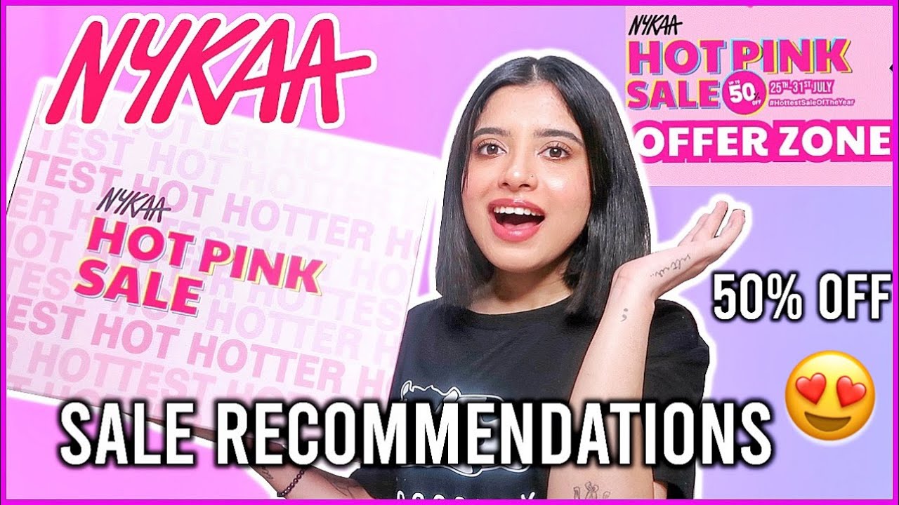 *BEST* Nykaa HOT PINK SALE Recommendations! Upto 50% Off | Anindita Chakravarty