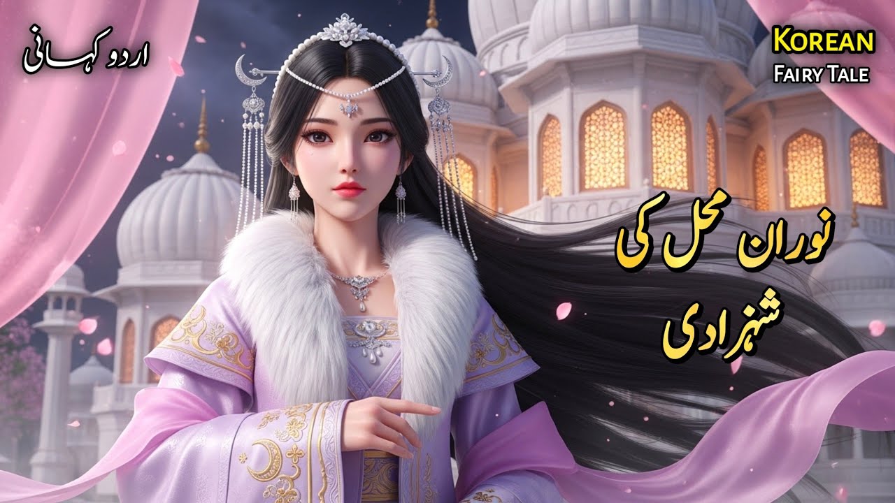 The Princess of Nooraan Mahal ❤️ | Urdu Stories | Korean Fairy tales #fairytalesstory