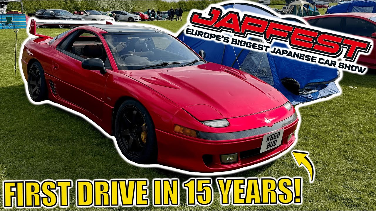 MITSUBISHI GTO TWIN TURBO FIRST DRIVE! *JAPFEST 2025*