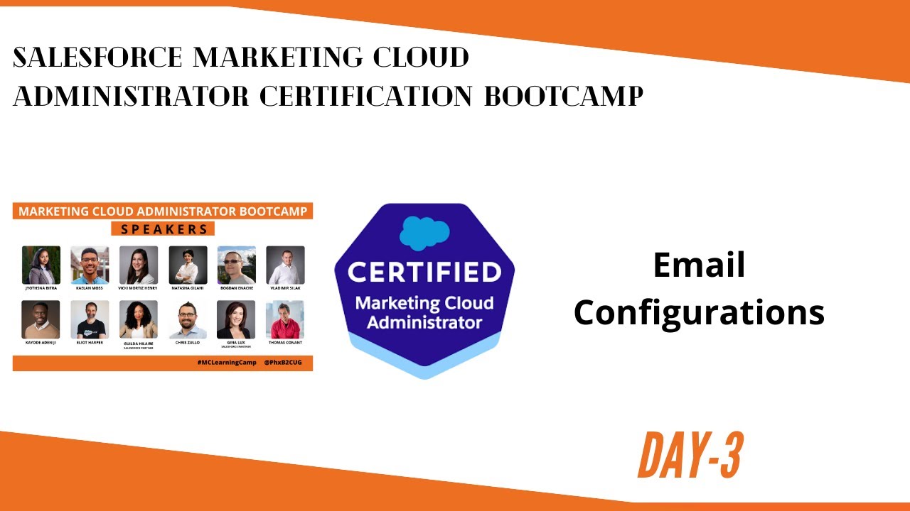 MCA Bootcamp Email Configurations Day 3