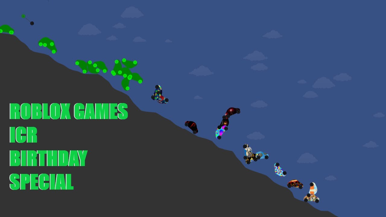 Roblox Games Infection Car Race V4 | Game Cars | Algodoo | Birthday Special