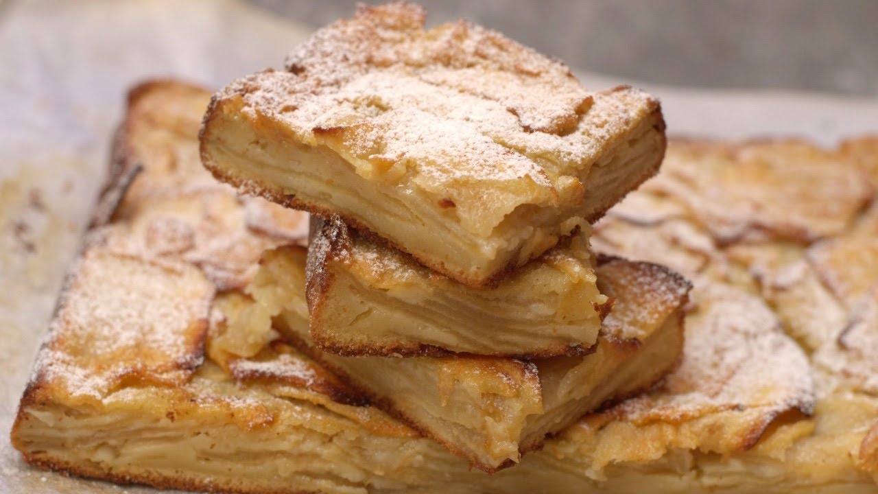 Low Fat Apple Squares