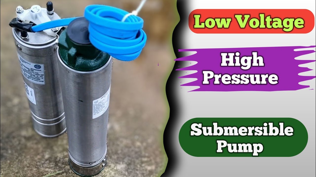 Low Voltage High Pressure Submersible Pump | Cri Submersible Pump Fitting