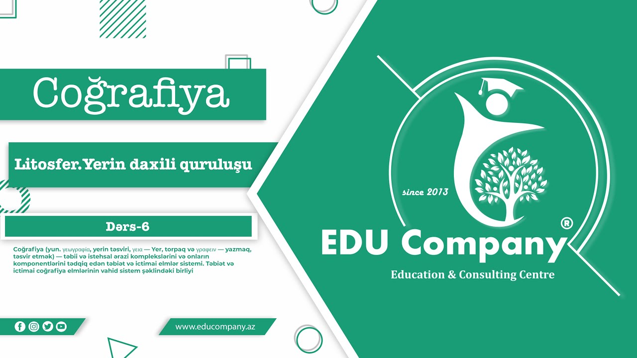7#Litosfer.Yerin daxili quruluşu