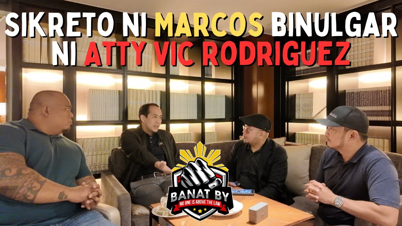 Sikreto ni Marcos binulgar ni Atty Vic Rodriguez