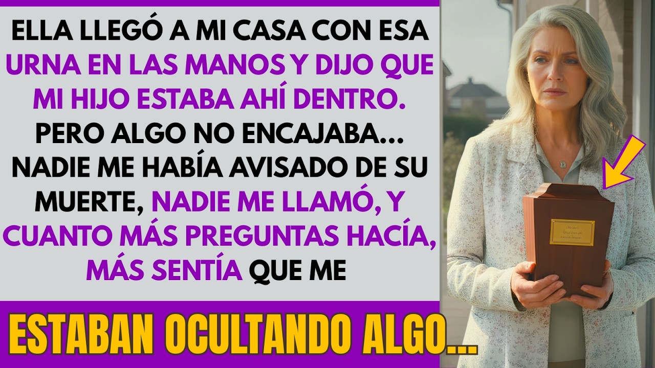 Mi nuera me entregó una urna y dijo que mi hijo estaba allí dentro…yo ni siquiera sabía que había mu