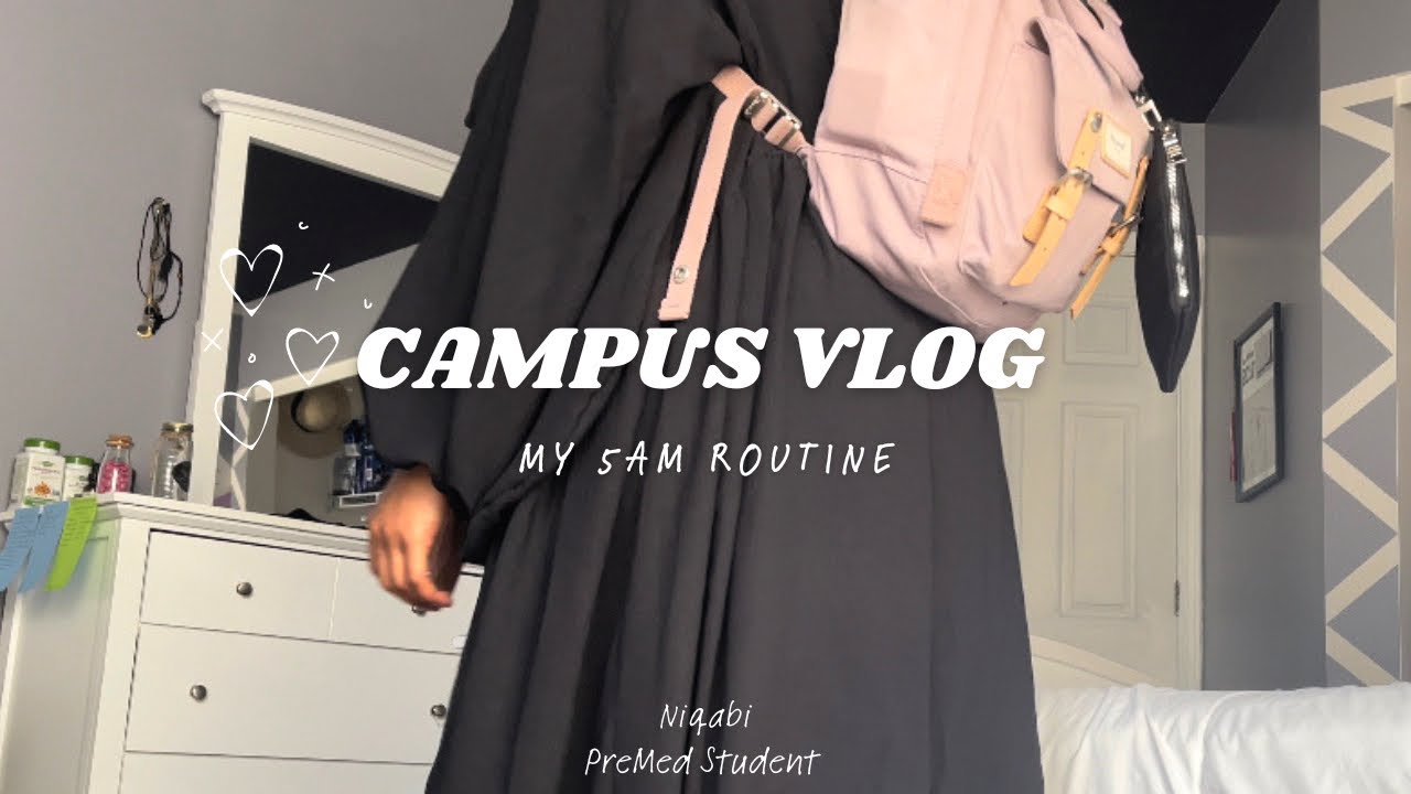 CAMPUS VLOG🧸First day of Spring Semester| My 5am Routine•Cleaning•Transparent undergrad talk