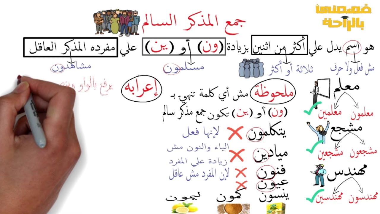 إعراب جمع المذكر السالم