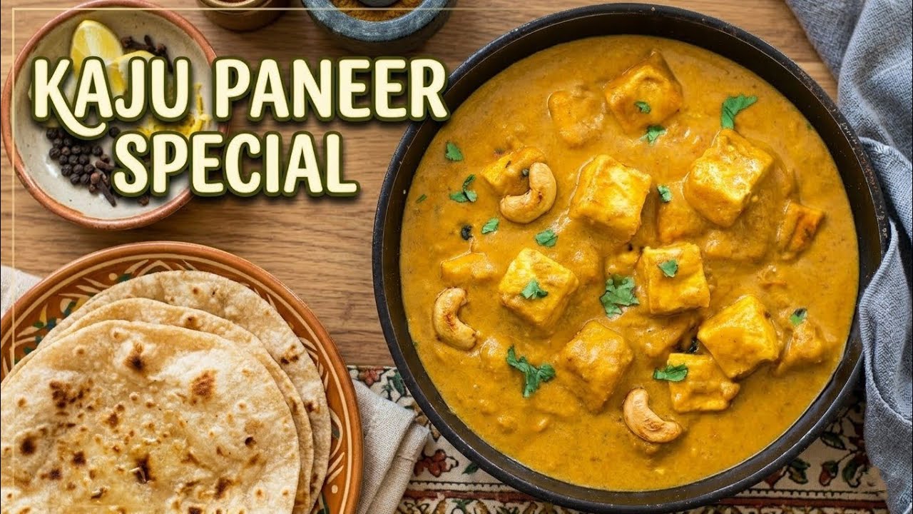 Kaju Paneer Ki Special Sabzi😋| Restaurant Style Kaju Paneer At Home | Easy and Tasty Recipes