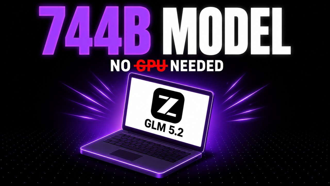 Run the GLM-5.2 on Your Laptop Locally (No GPU Needed)