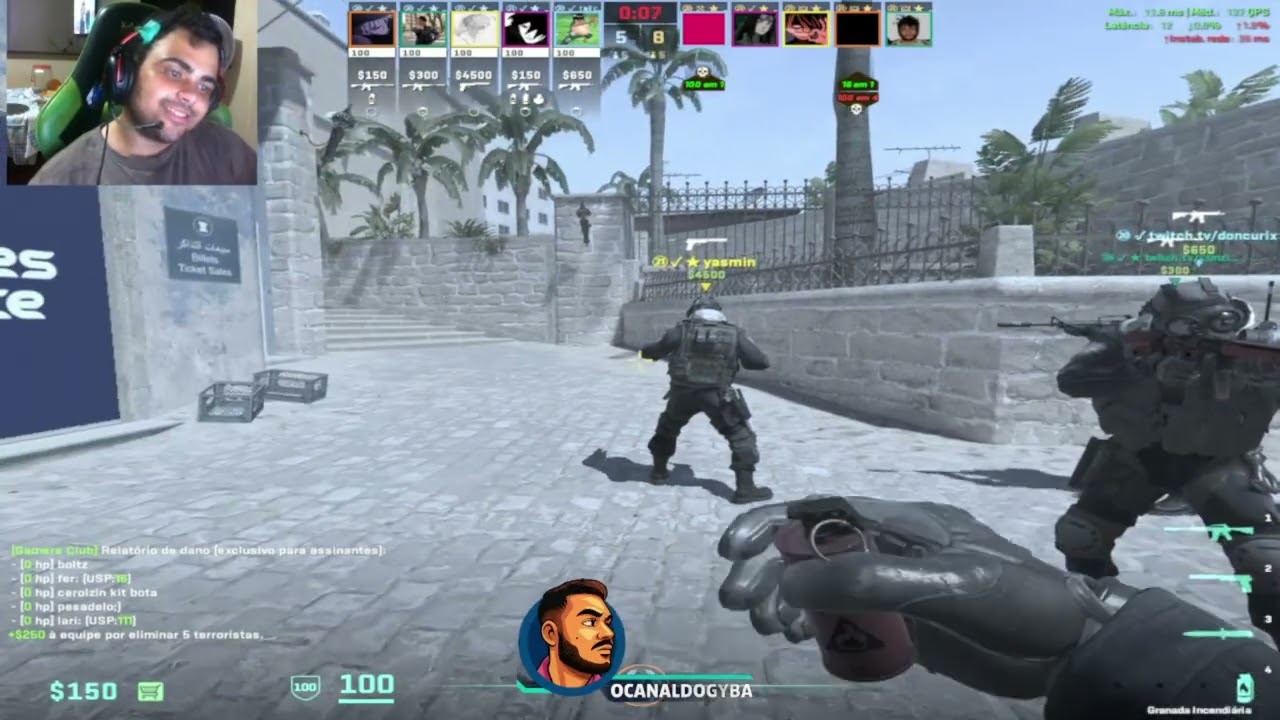 Essa lobby parecia MAJOR! Ganhamos de boltz e fer na Mirage!