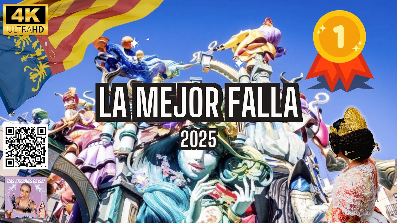 🔥 &iexcl;La MEJOR FALLA de Valencia 2025! 🏆 Convento Jerusal&eacute;n ARRASA con un TRIPLETE HIST&Oacute;RICO 🎇