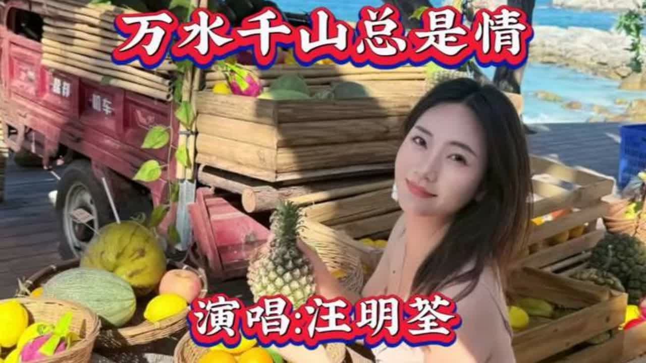 汪明荃《万水千山总是情》深情跨越山水，永恒经典传世情。 #美丽的海南岛