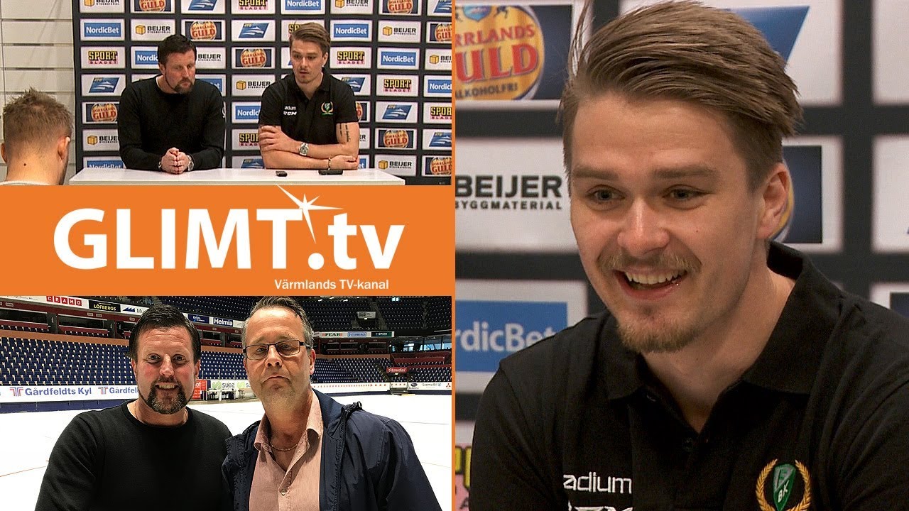 Färjestad presenterar nyförvärvet Linus Johansson