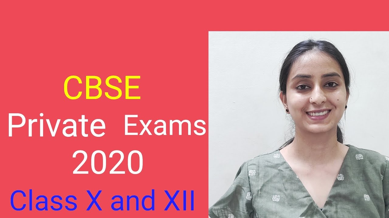 CBSE PRIVATE EXAM FORM 2020 | CLASS 10 and 12