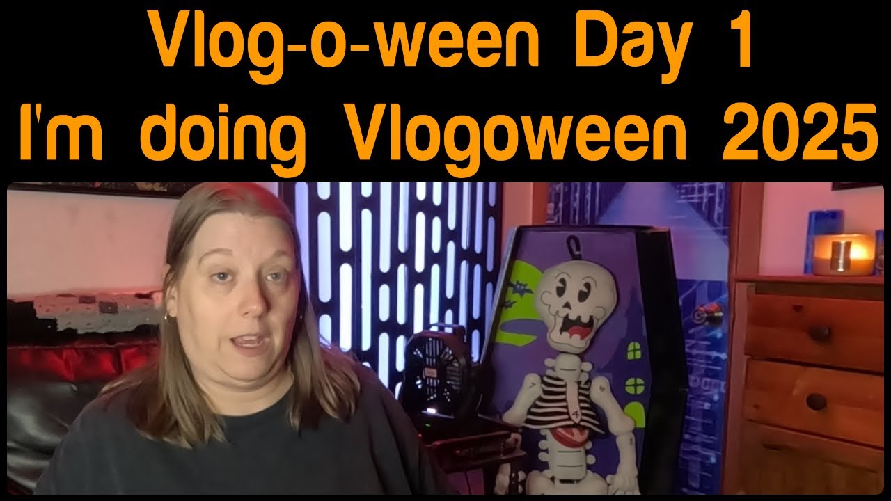 Vlogoween Day 1 I'm Doing Vlogoween 2025