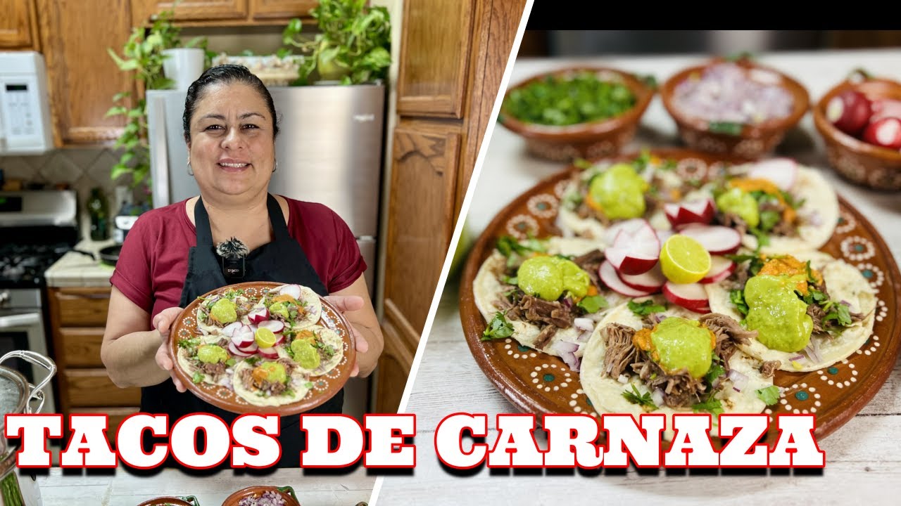 TACOS DE CARNAZA