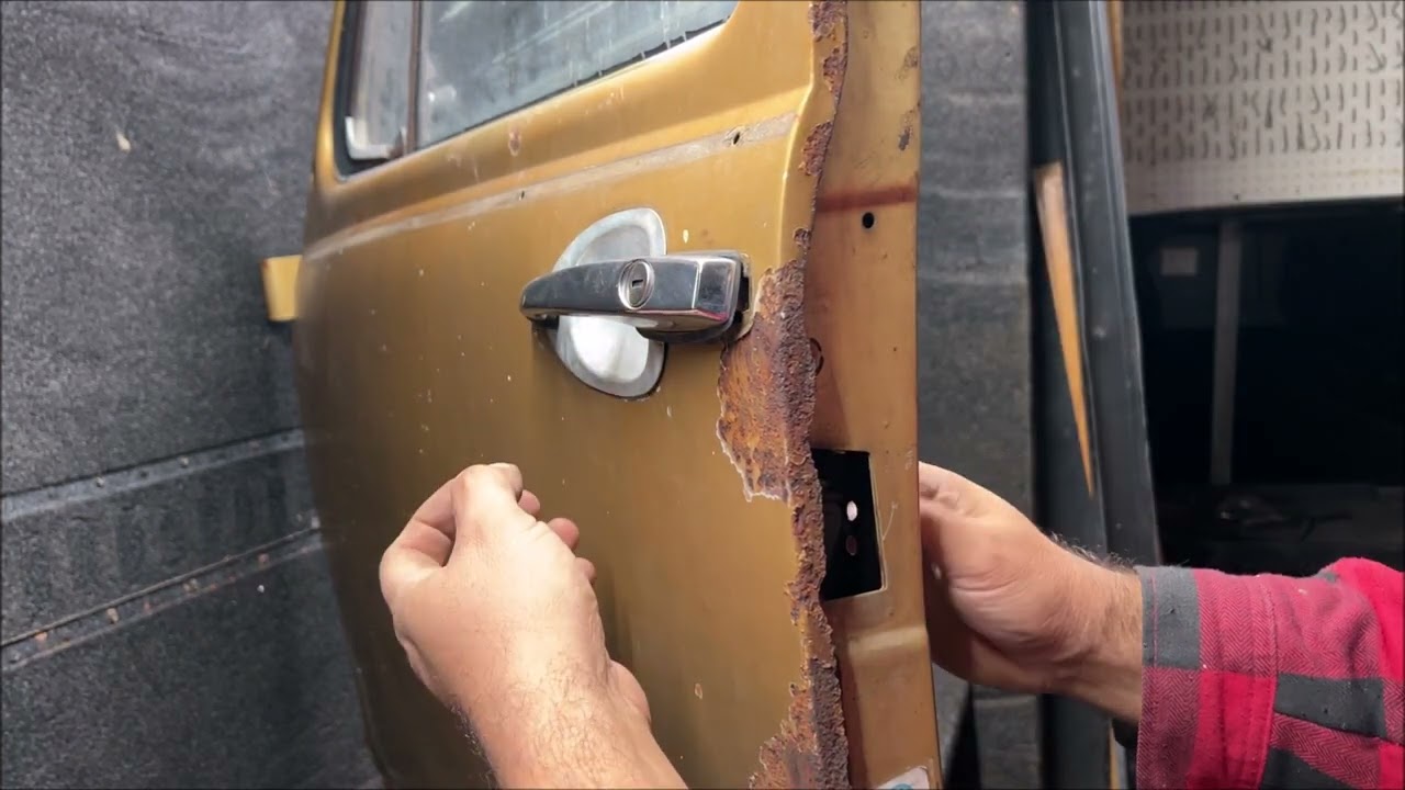Полная разборка двери VW Beetle. Кошмар