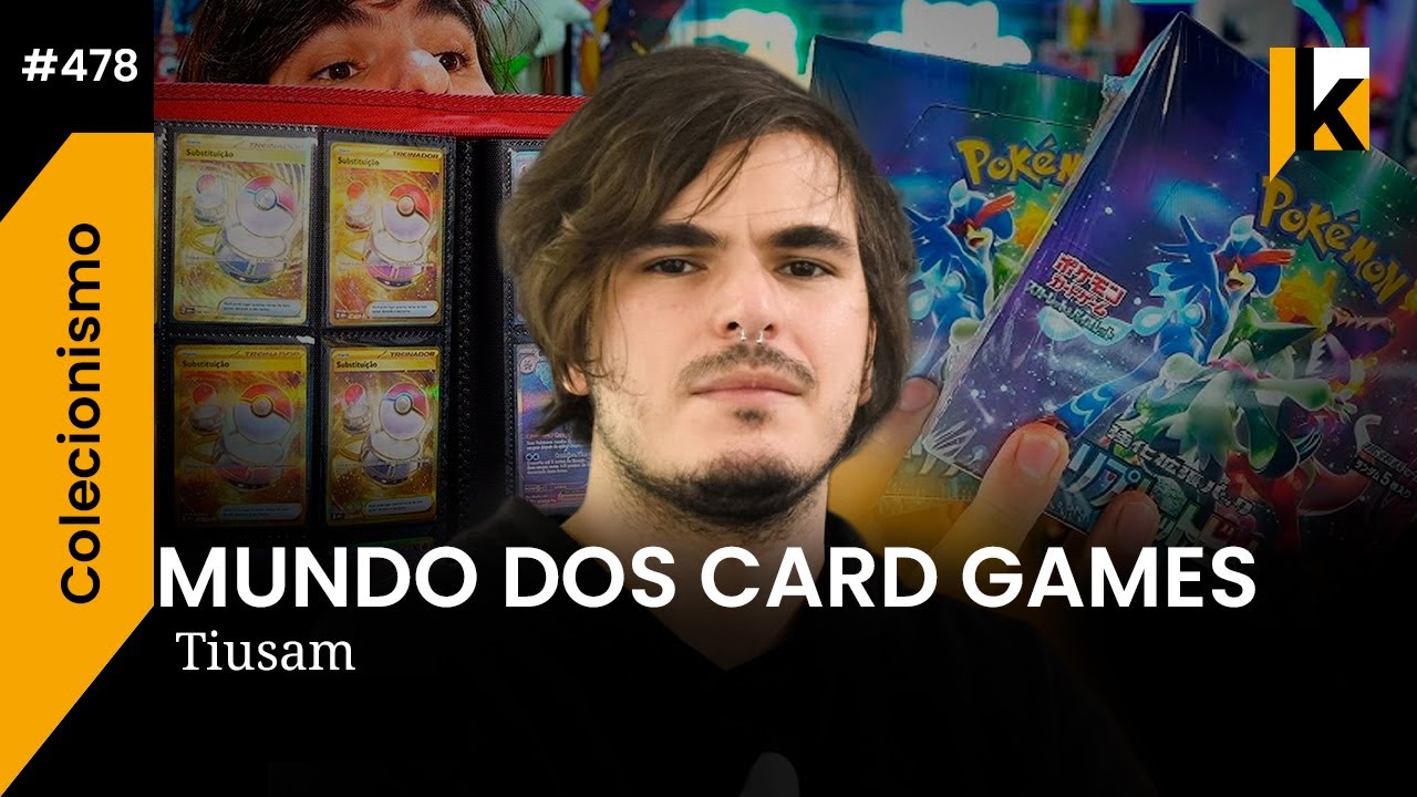 TIUSAM - MUNDO DOS CARD GAMES E COLECION&Aacute;VEIS - KRITIK&Ecirc; PODCAST