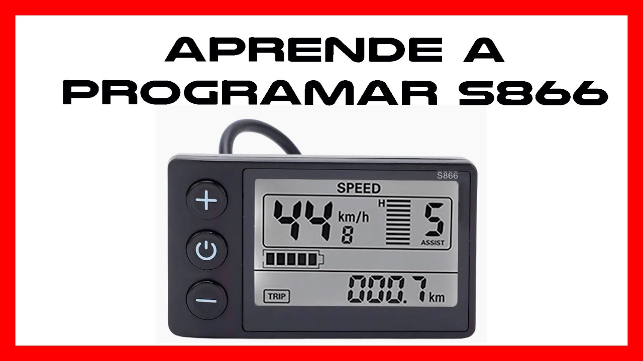 DESCUBRE EL MENU OCULTO | PROGRAMACION Y FUNCIONES DISPLAY S866 | PANTALLA S866