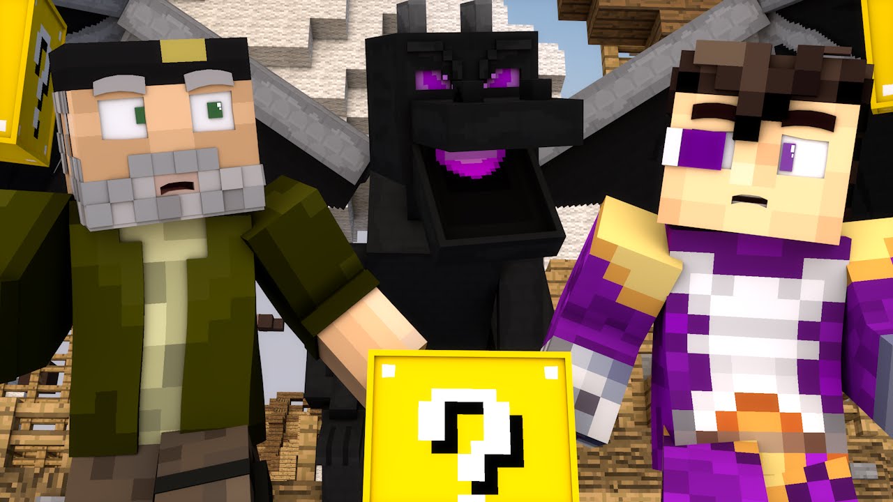 DRAGÓOOOOON!! Minecraft PvP c/ Vegetta - Lucky Islands