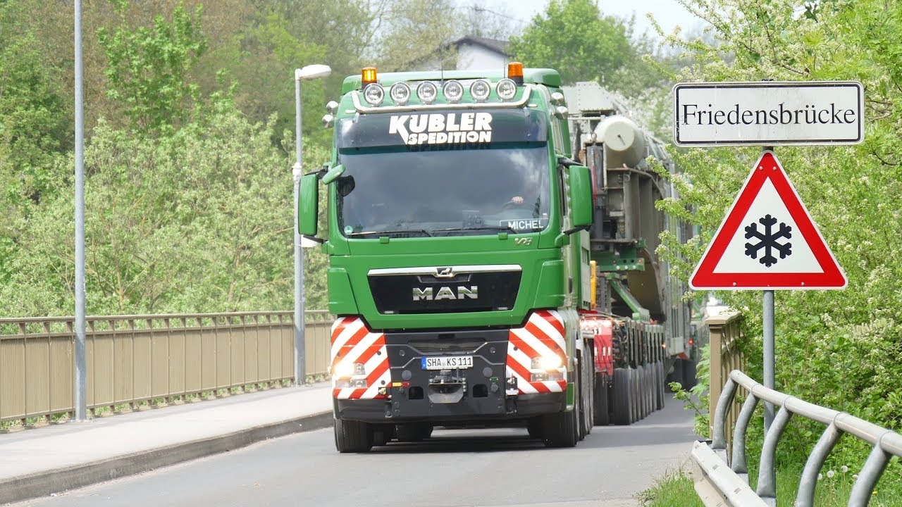 hanz-online: Trafo-Transport Bad Münster