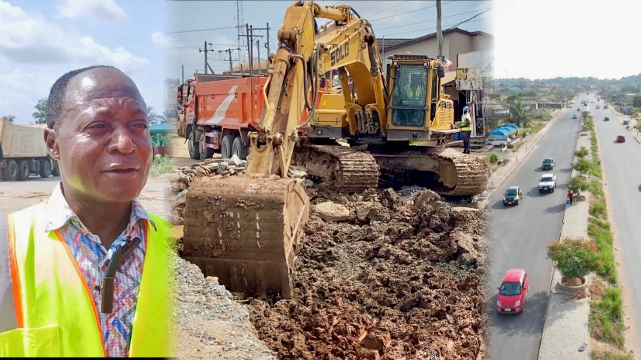 Takoradi-Agona Nkwanta road project reaches 35% completion stage