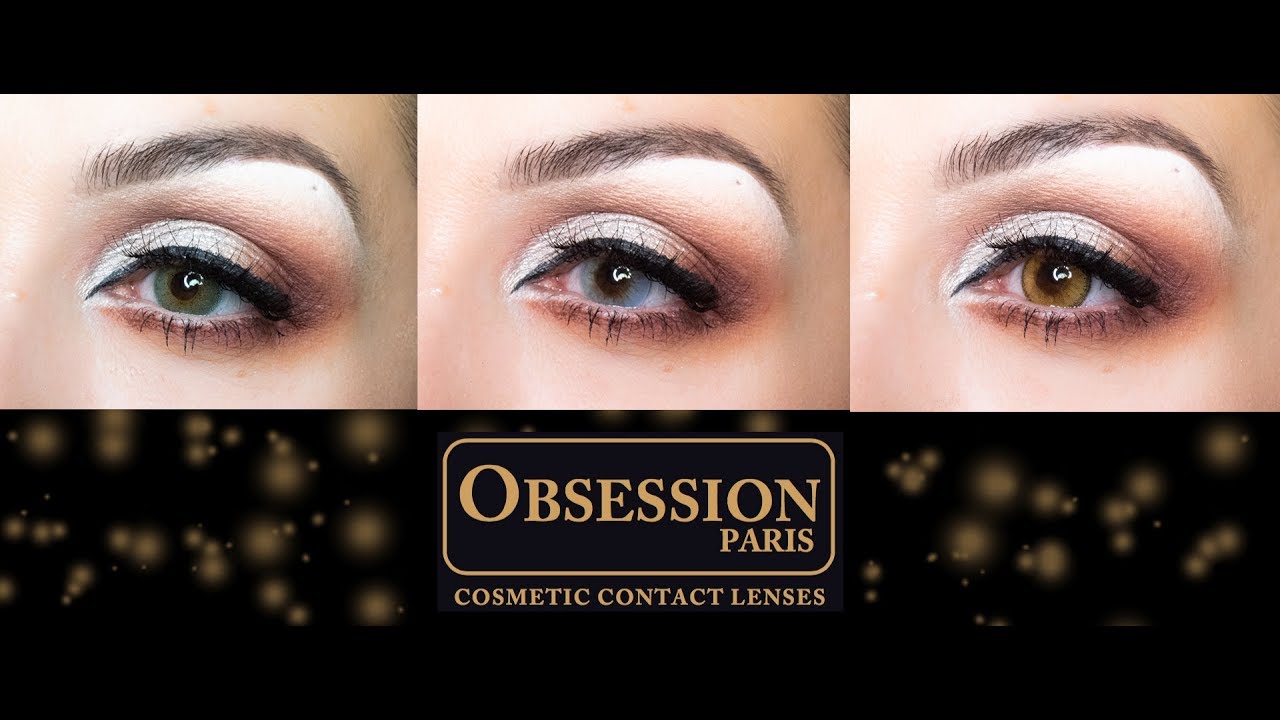 OBSESSION PARIS - Je teste la nouvelle collection de lentilles de couleur -