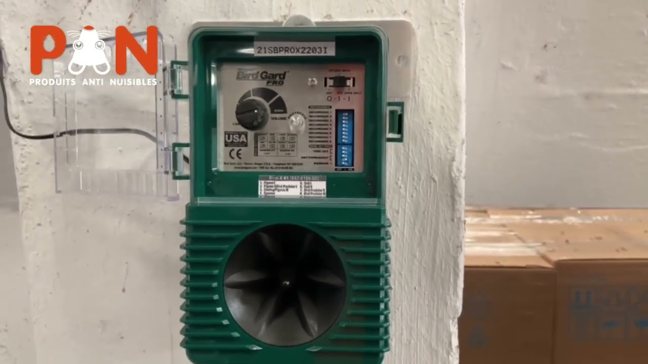 BIRD GUARD PRO X - R&eacute;pulsif sonore professionnel