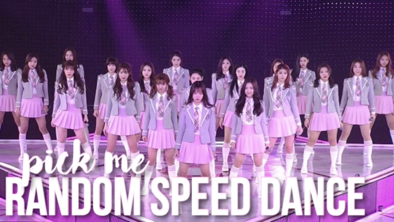 PRODUCE 101 - Pick Me | Random Speed Dance Challenge