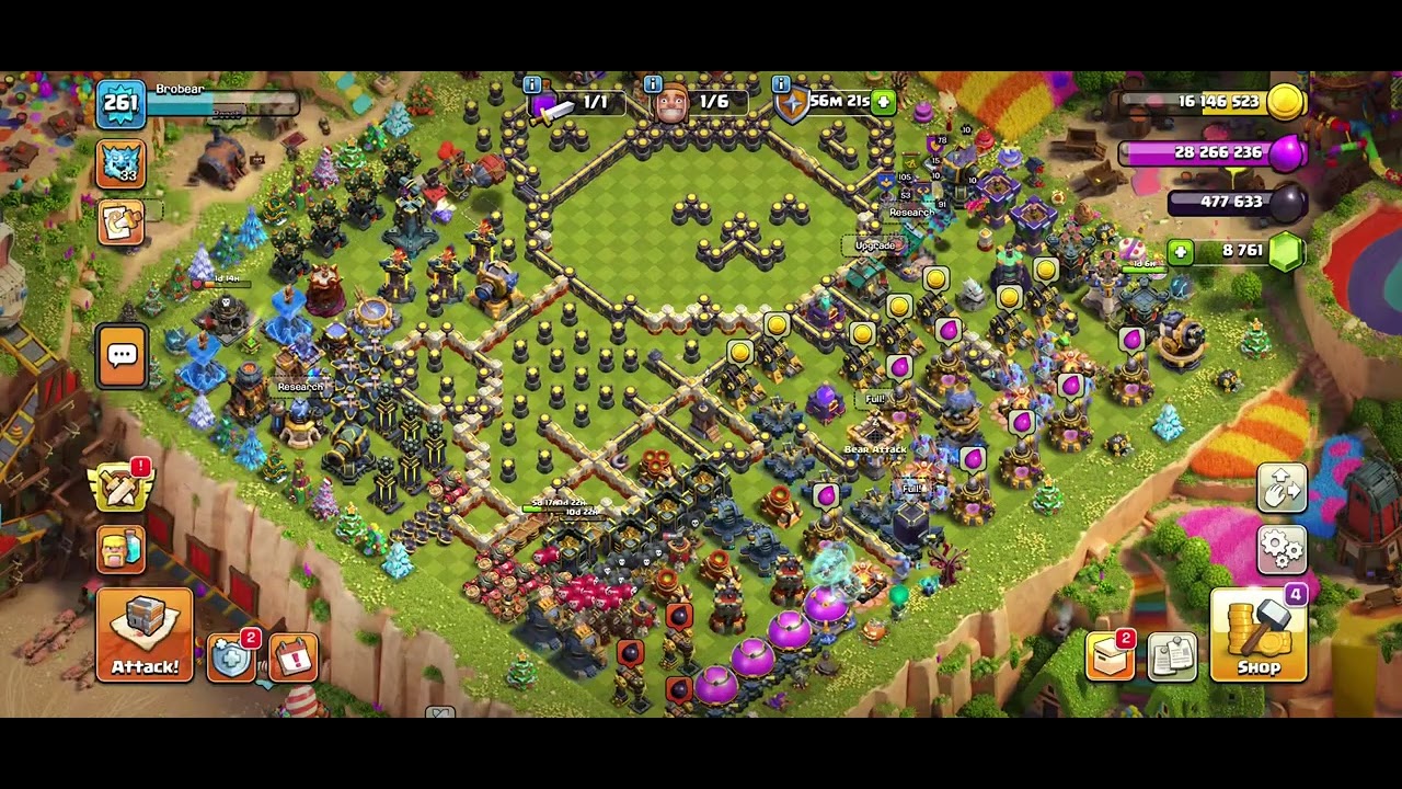 Th18 vs Th18 Thrower spam 3-star compilation from Master tournament week.