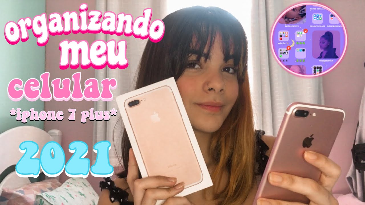 ORGANIZANDO MEU CELULAR PRA 2021 📲 || IPhone 7 Plus 2020