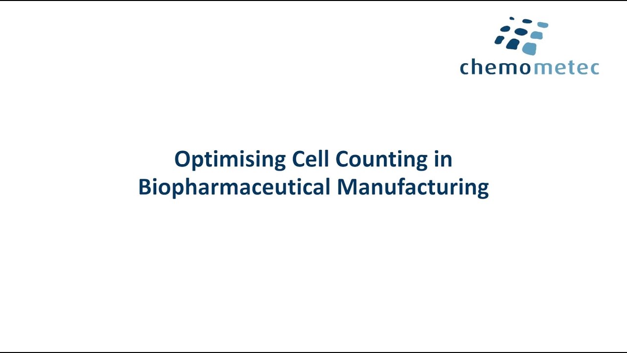 Optimising cell counting in biopharmaceutical manufacturing