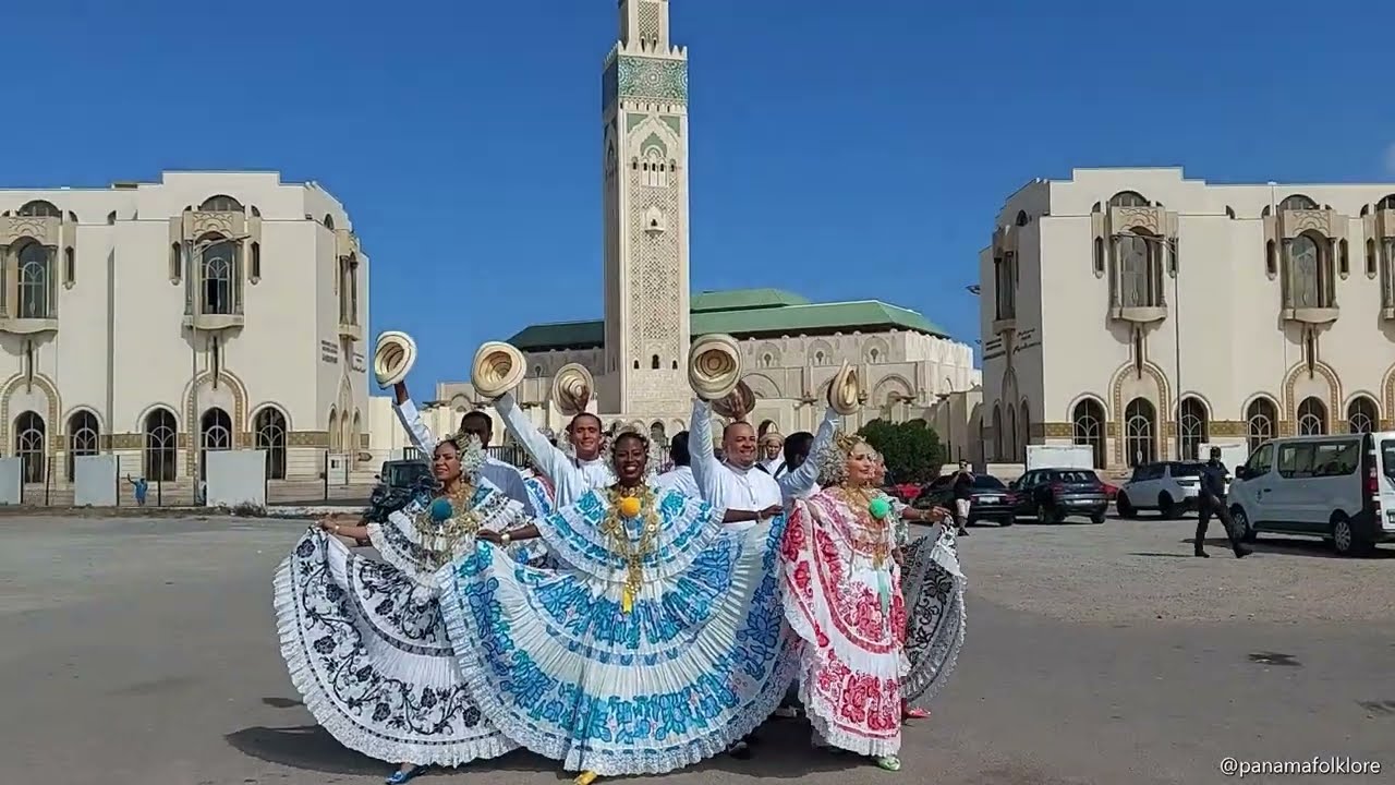 Proyecto especial de intercambio cultural - Folklore paname&ntilde;o en Marruecos