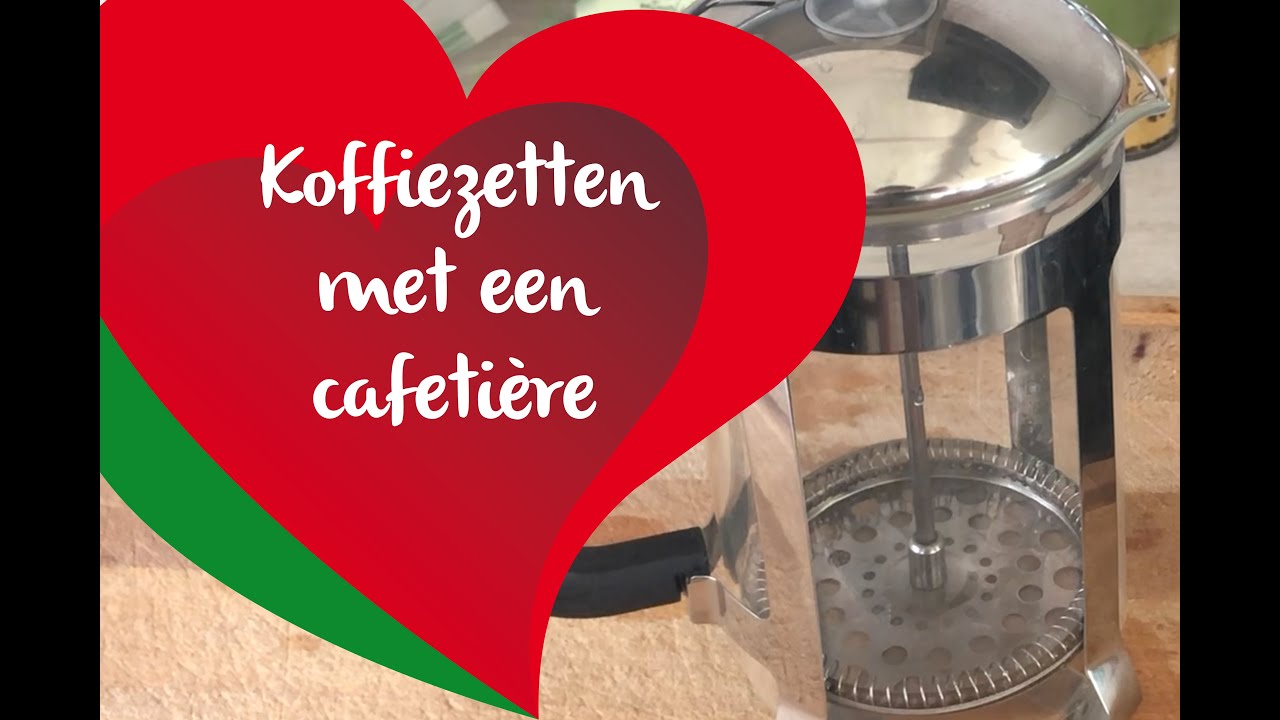 Koffiezetten met een cafetière: zo doe je dat