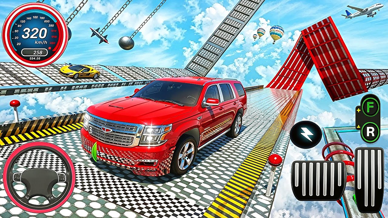 Mega Ramp Car Stunts Racing Track 3D - Impossible Car Stunt Racing - Android GamePlay #2