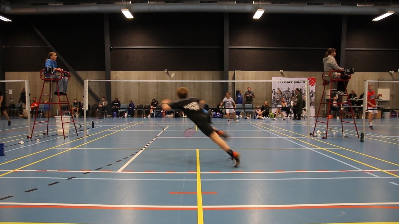 Victor Denmark Junior 2021 BS U13M Aapo Puhakka vs. Milan Zeisig Sulkapallo