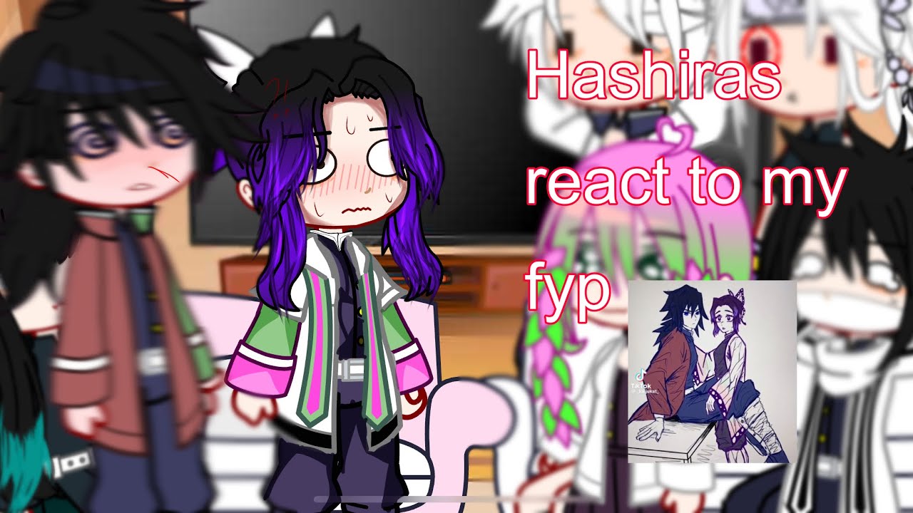 Hashiras react to my fyp || gacha club || || late christmas special🤧 and 20k subs || || kny ||