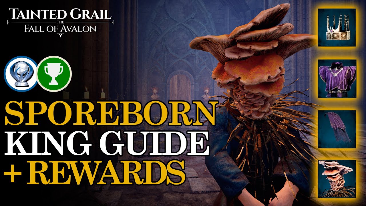 The Sporeborn King trophy and achievement guide &ndash; Tainted Grail