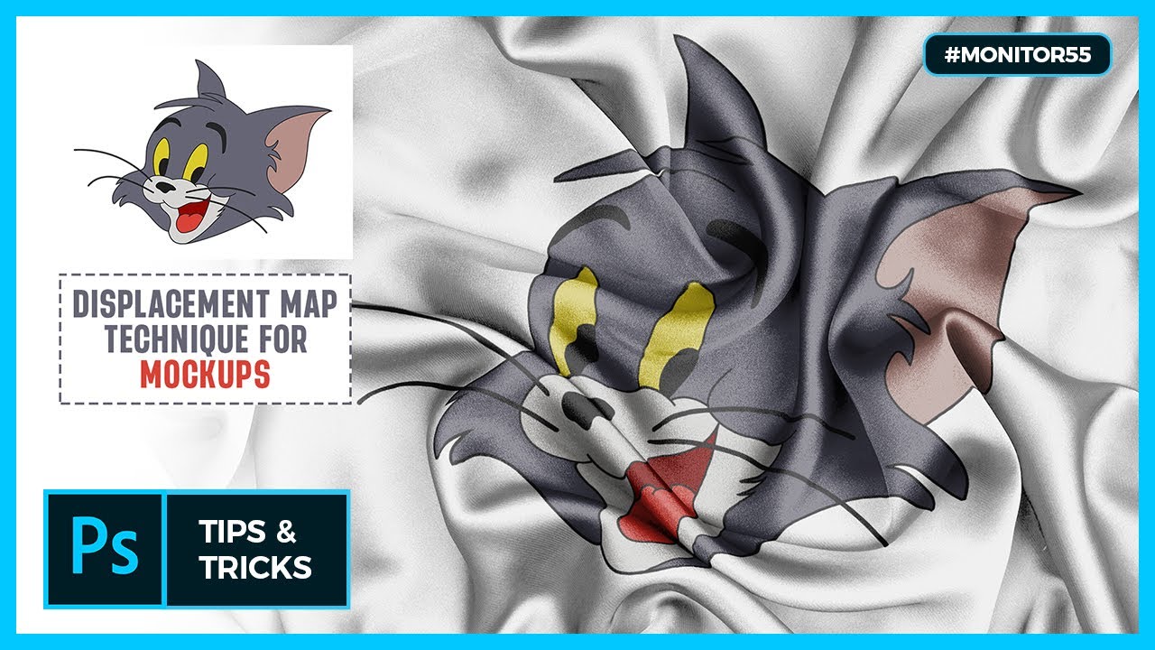 TUTORIAL DISPLACEMENT MAP UNTUK MOCKUP LEBIH REALISTIS