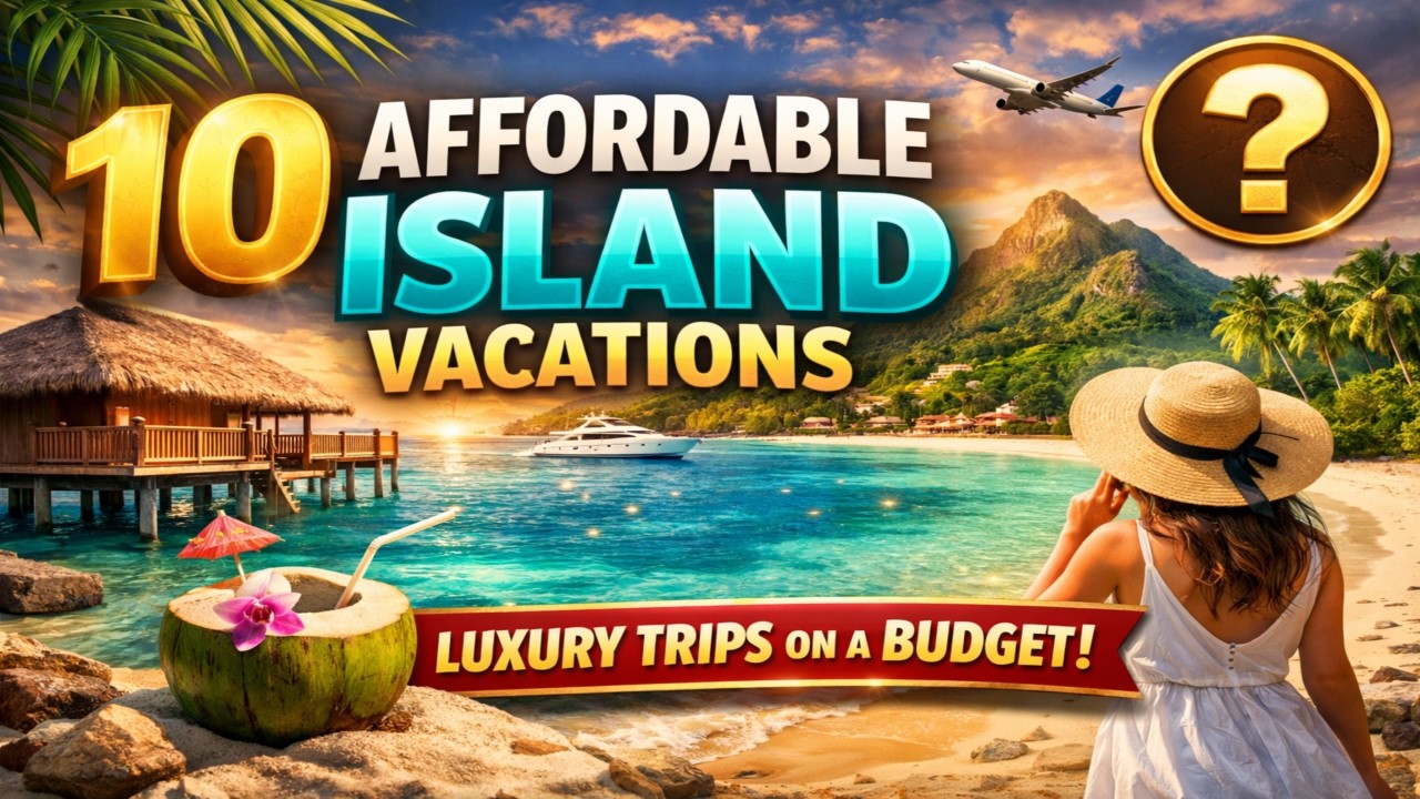 🌴 Top 10 Budget Island Vacations for 2025! 🏝️ | Discover Affordable Paradise