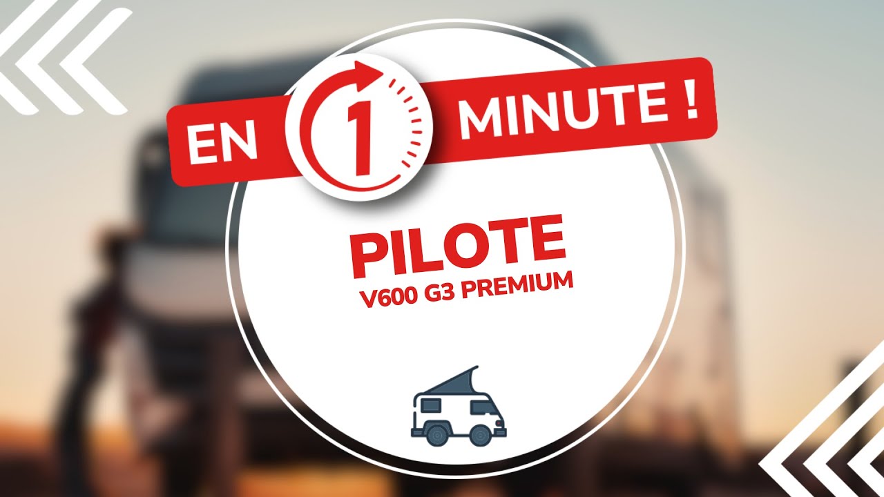 PILOTE V600 G3 PREMIUM